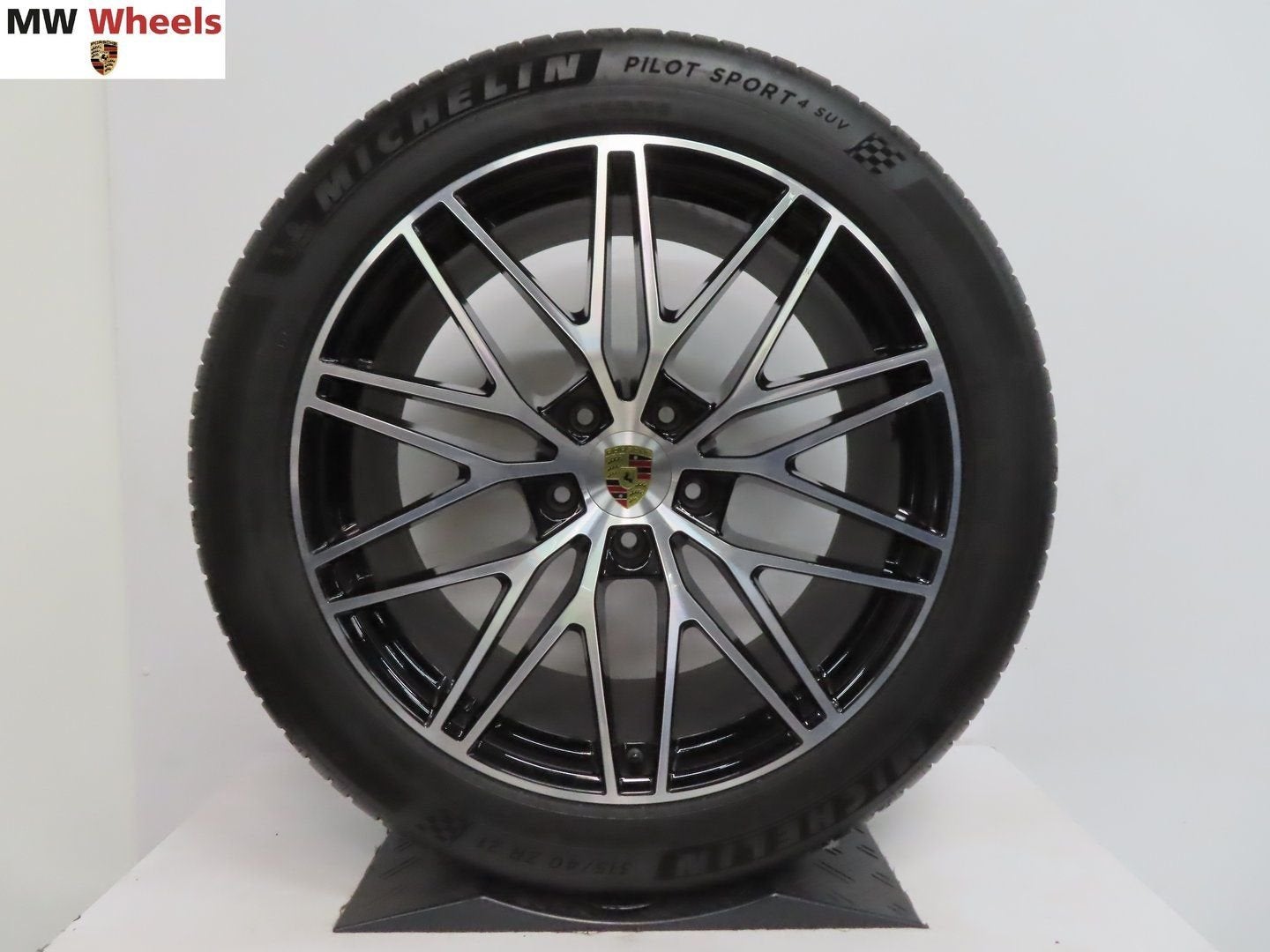 Porsche Cayenne 9Y SUV 2024 21 inch velgen met zomerbanden, Gebruikt, -, -, Banden en Velgen