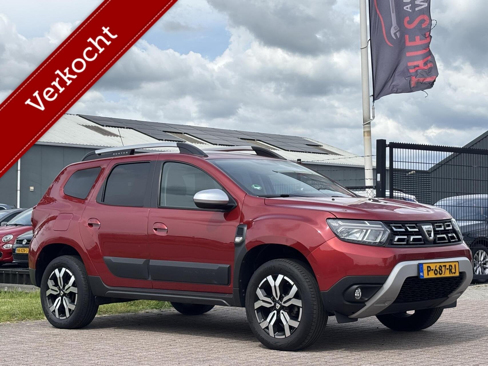 Dacia Duster 1.0 TCe Bi-Fuel LPG Prestige cruise camera keyl, Auto's, Voorwielaandrijving, Gebruikt, Euro 6, Automatische klimaatregeling