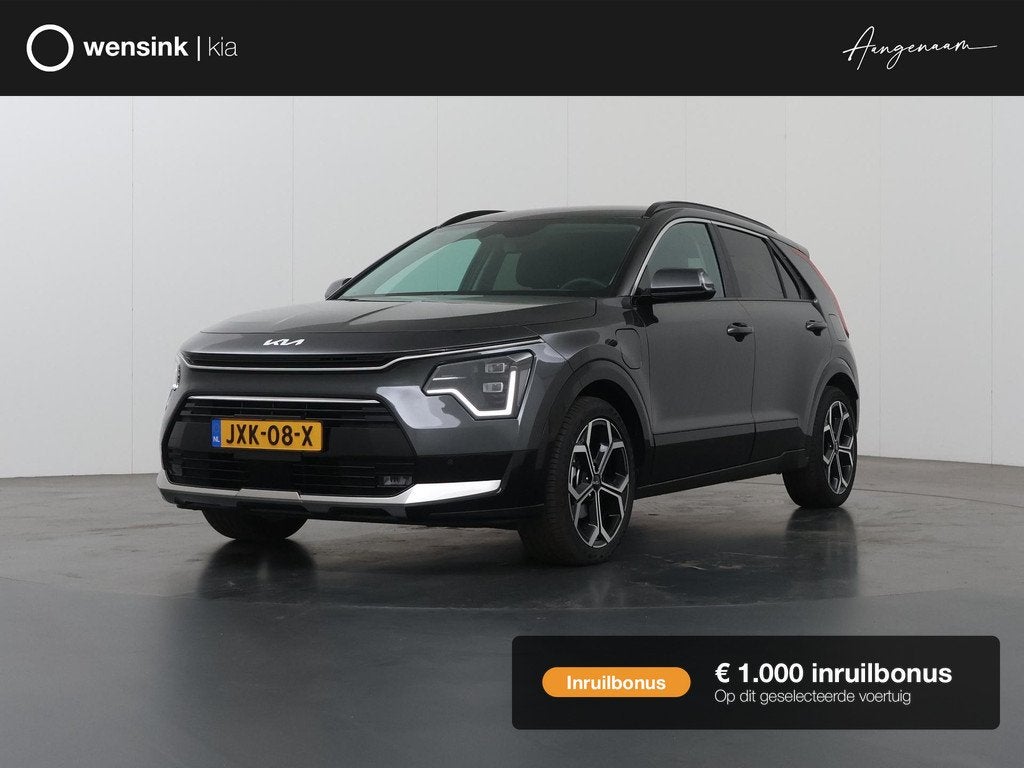 Kia Niro 1.6 GDi PHEV DynamicPlusLine Edition | 18” lichtm, Auto's, Kia, Gebruikt, Plug-in hybride, Bedrijf, 171 pk