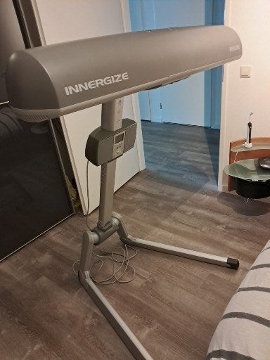 Philips Zonnebank HB 935., Ophalen, Zo goed als nieuw, Zonnebank enkelzijdig, Minder dan 10 lampen