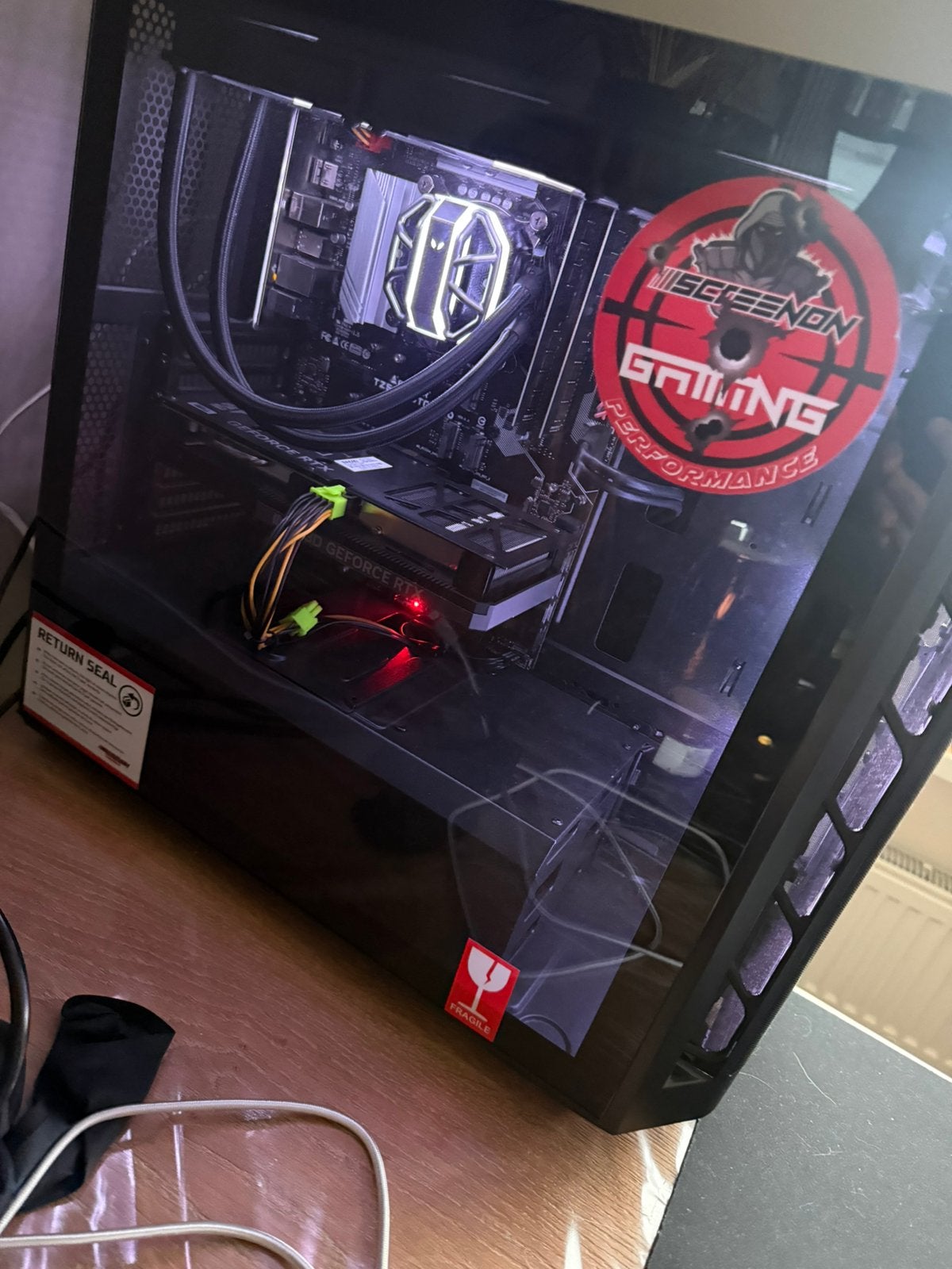 Game pc setup!, Ophalen, Zo goed als nieuw, Gaming, SSD