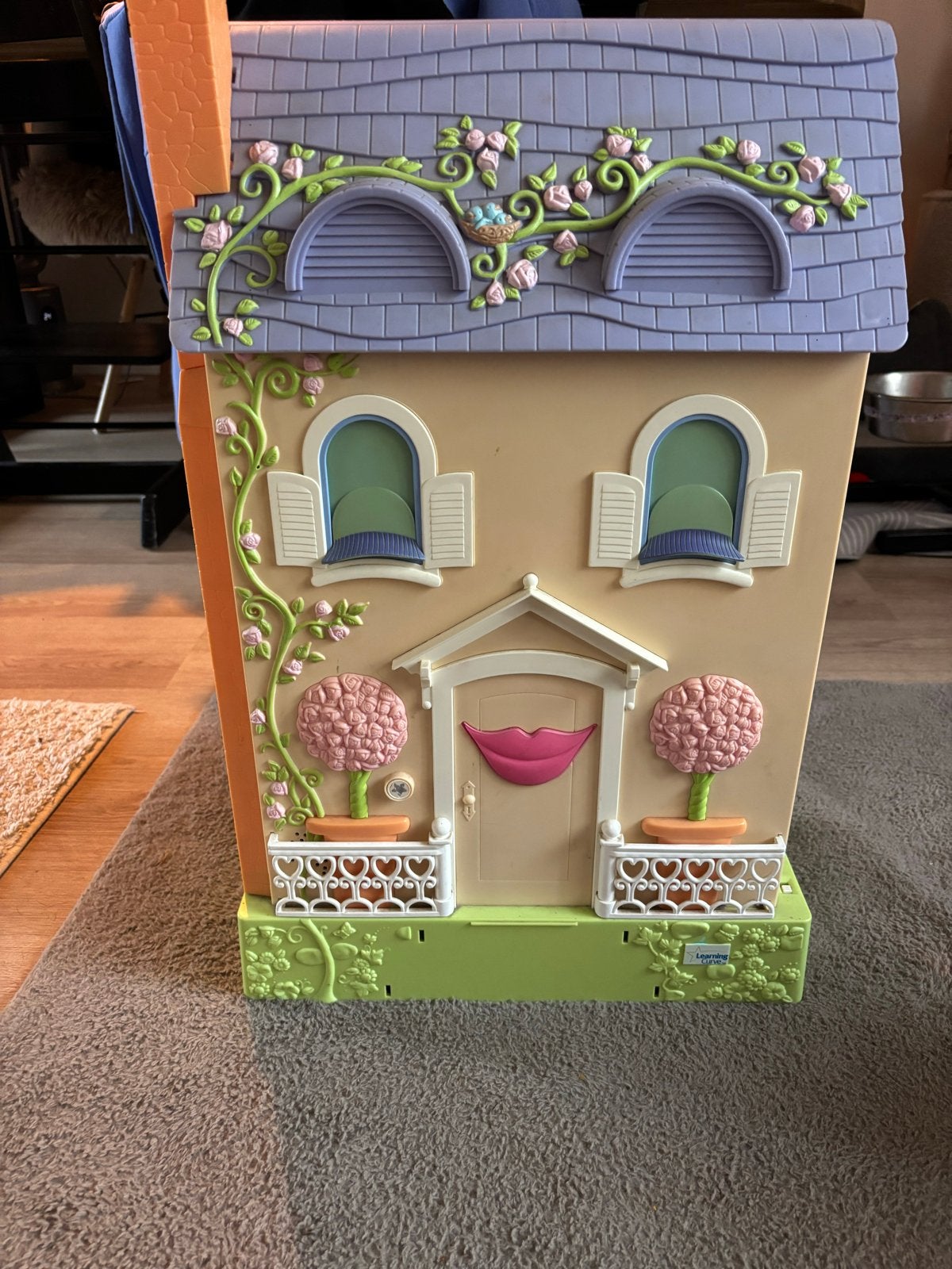 Leuk uitschuifbaar en inklapbaar poppenhuis met geluid, Ophalen of Verzenden, Gebruikt, Jongen of Meisje