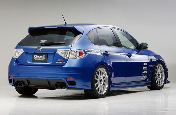 Ings+1 N-Spec achterbumper - Impreza WRX + STI Hatchback, Ophalen of Verzenden