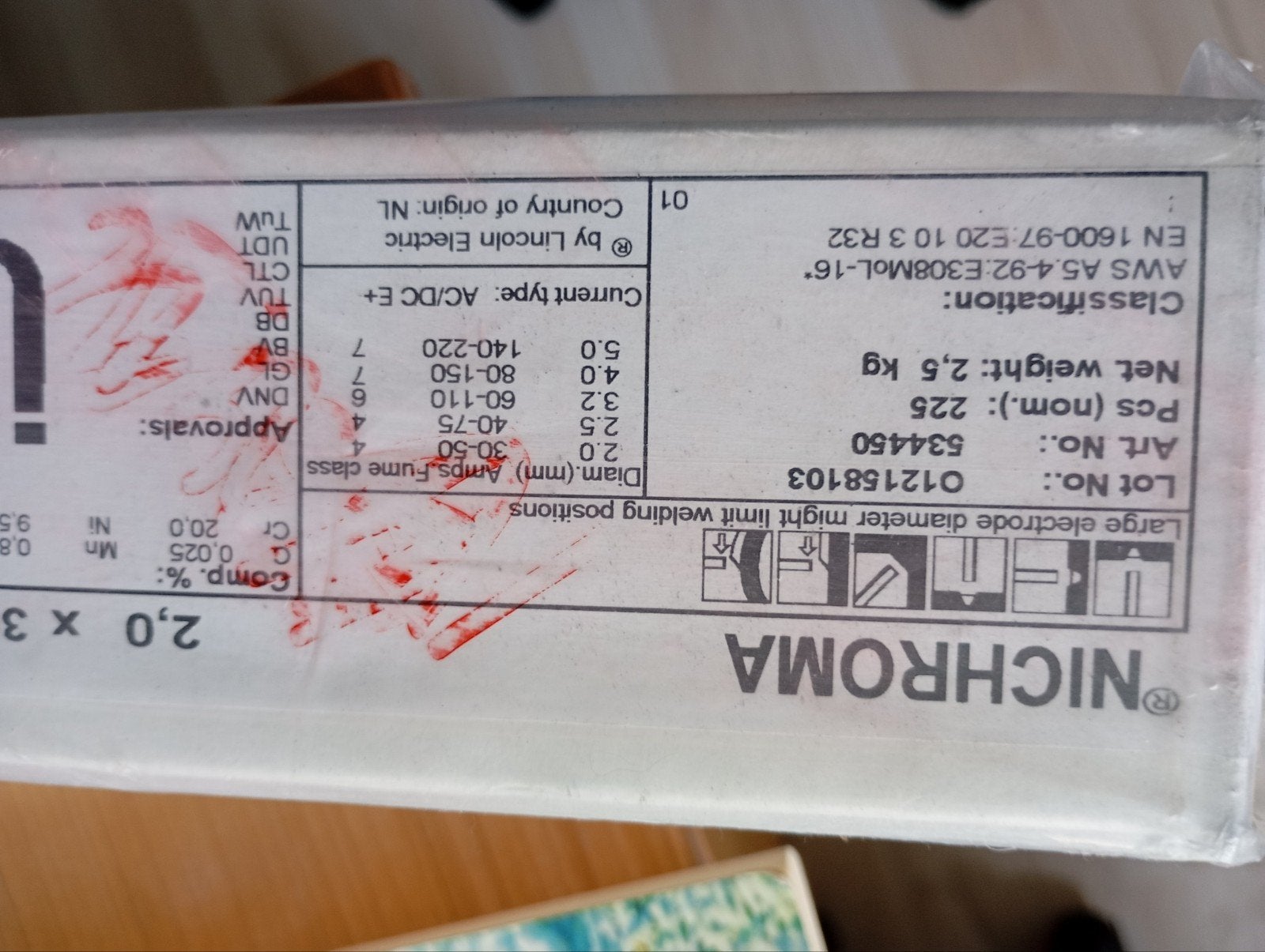 Las electroden, Ophalen of Verzenden, Nieuw, Minder dan 150 ampère, Elektroden
