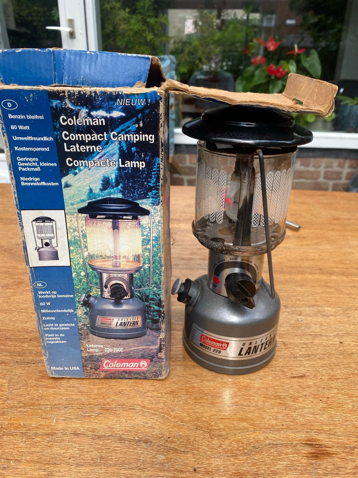 Coleman Compact Camping Lantaarn Model 226 - Vintage, Caravans en Kamperen, Kampeeraccessoires, Ophalen of Verzenden, Gebruikt