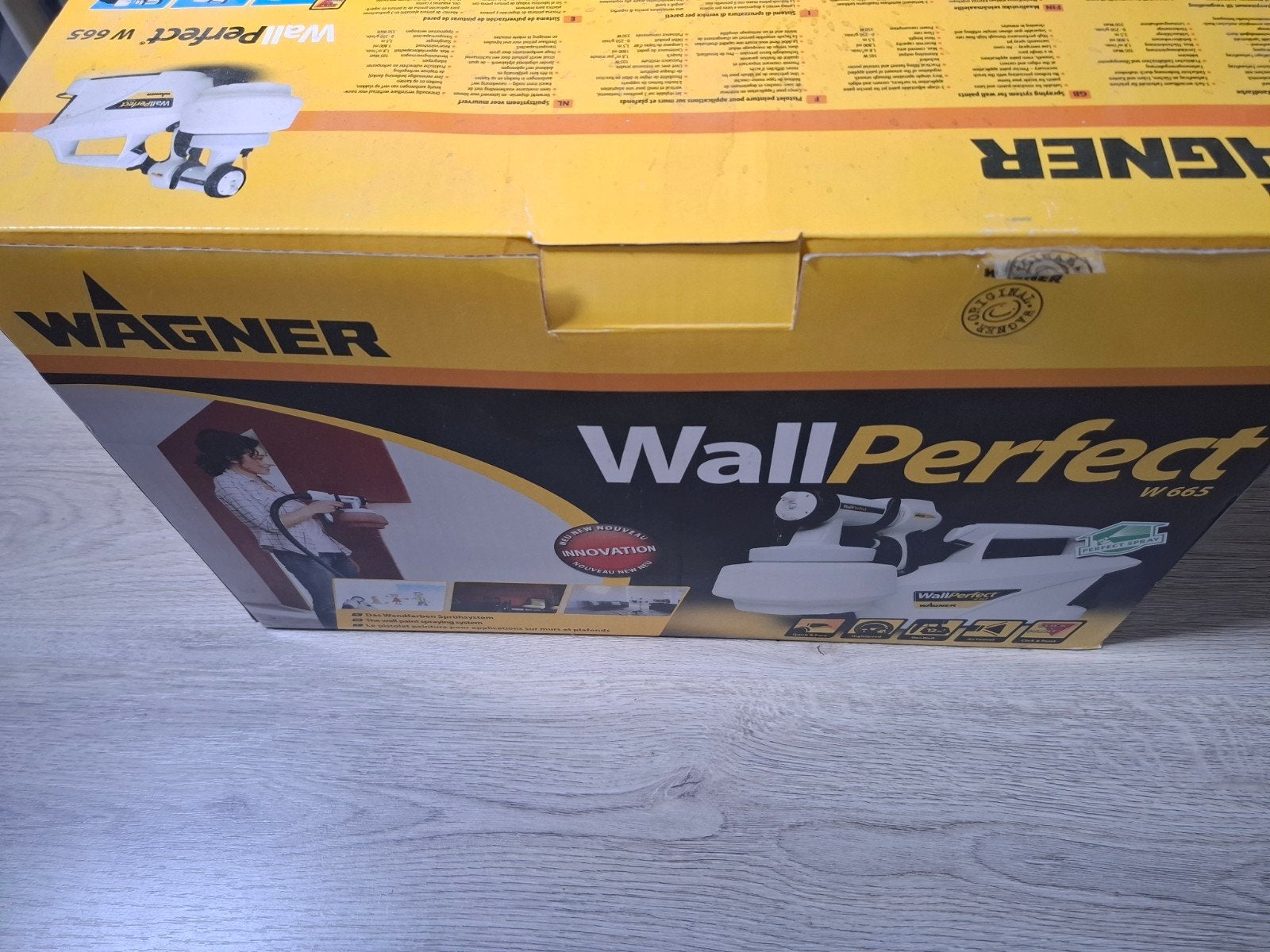 Wagner WallPerfect W665 verfspuit, Ophalen, Zo goed als nieuw, Verfspuit of Verfpomp