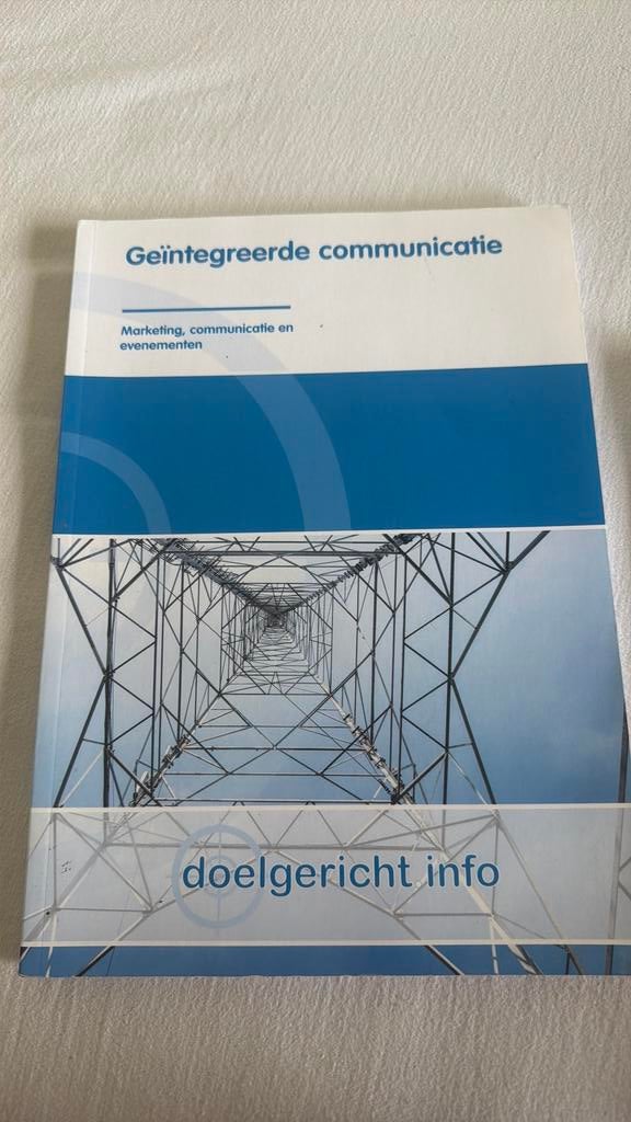 Geïntegreede communicatie, Boeken, Verzenden, Zo goed als nieuw, Autotechniek