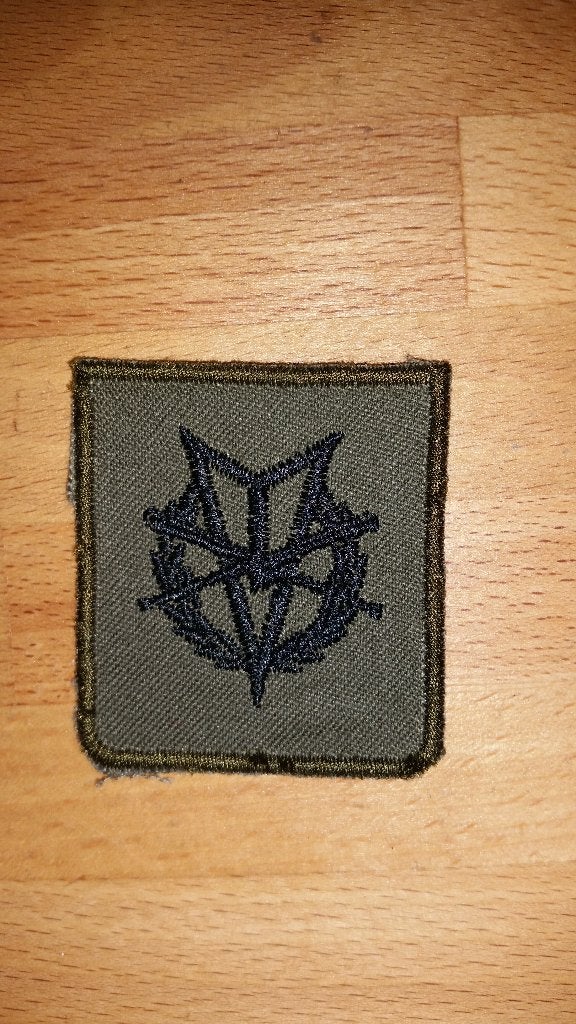 Borstembleem MLV, Verzamelen, Militaria | Algemeen, Verzenden, Landmacht, Nederland, Embleem of Badge