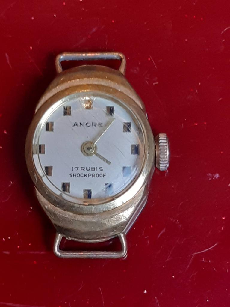 Dames horloge  Ancre 17 rubis shockproof, Sieraden, Tassen en Uiterlijk, Ophalen of Verzenden, Overige materialen, Overige merken