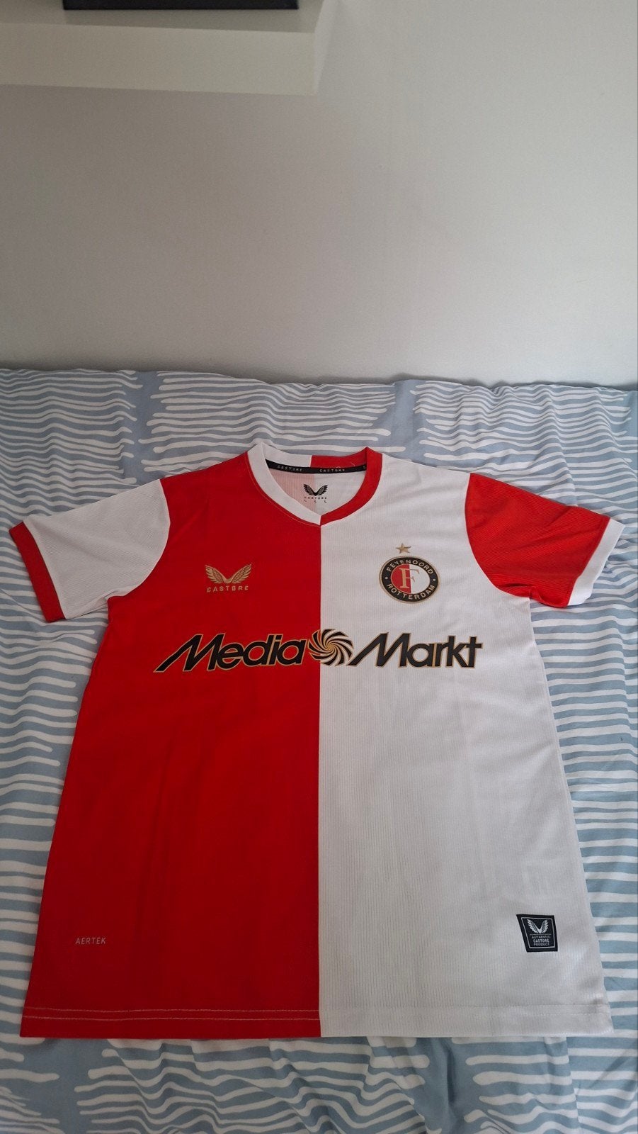 Feyenoord tenue met broekje - Maat L, Ophalen of Verzenden, Gedragen, Meerkleurig