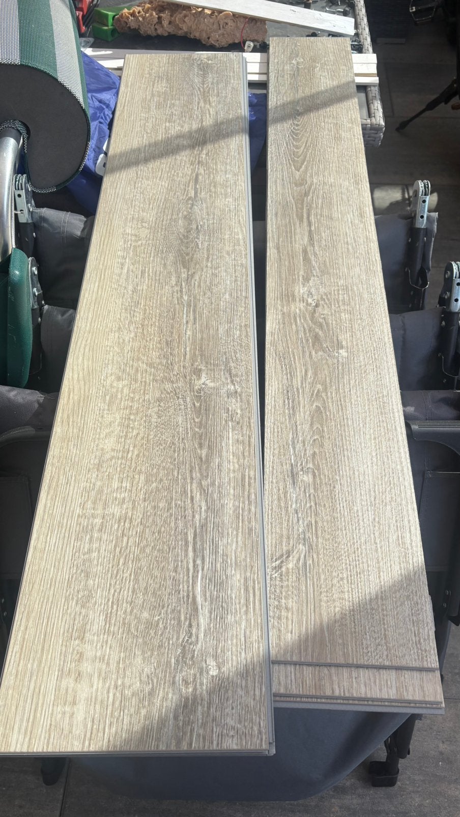 Pvc laminaat, Ophalen, 50 tot 150 cm, Zo goed als nieuw, Minder dan 5 m²