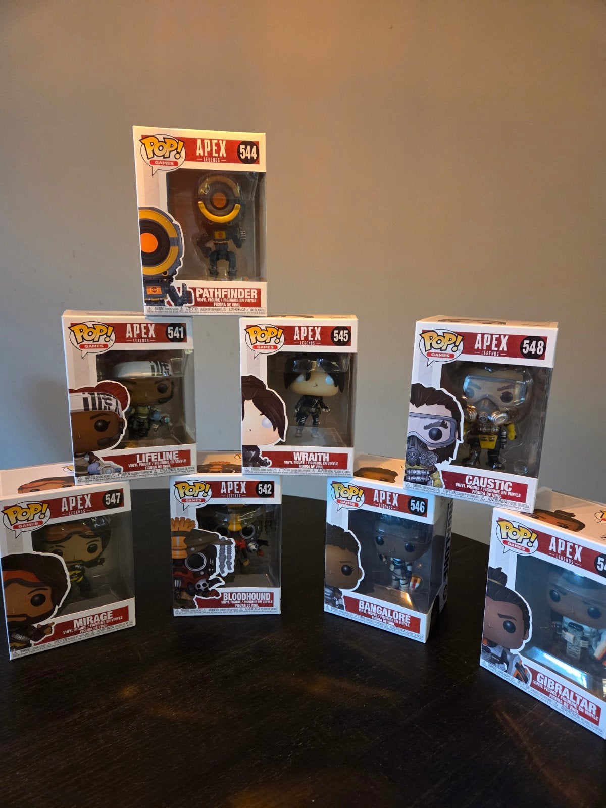 8 Funko Pop! Apex Legends Figuren - Complete Set, Ophalen, Nieuw