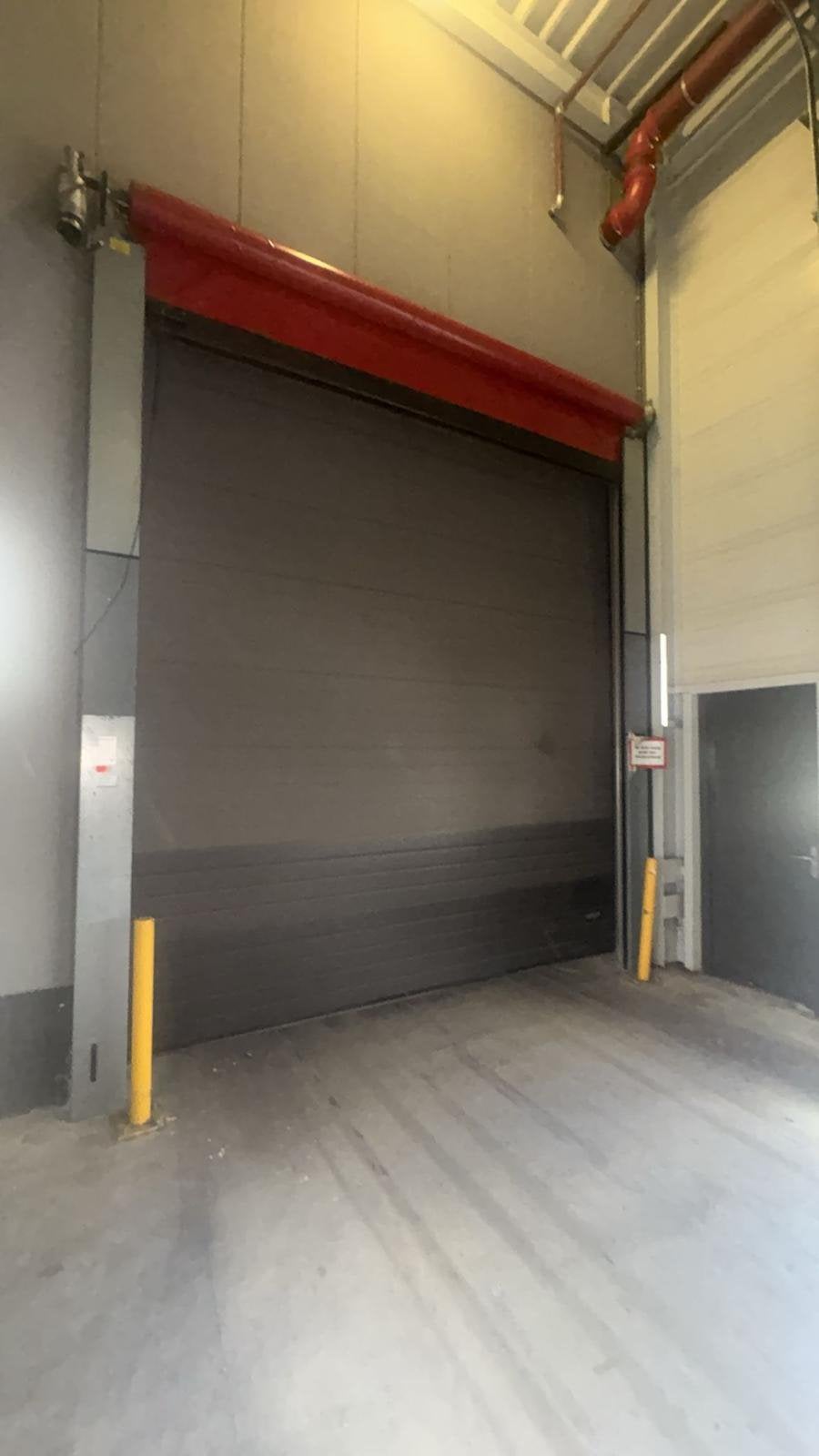 Elektrische overheaddeur garagedeur snelloopdeur deur deuren, Gebruikt, Garagedeur, Ophalen of Verzenden, 120 cm of meer