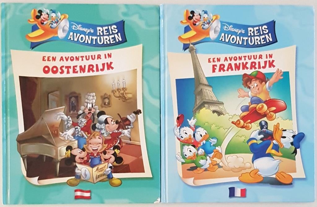 Disney's reisavonturen in Oostenrijk en Frankrijk, Boeken, Ophalen of Verzenden, Zo goed als nieuw, Non-fictie