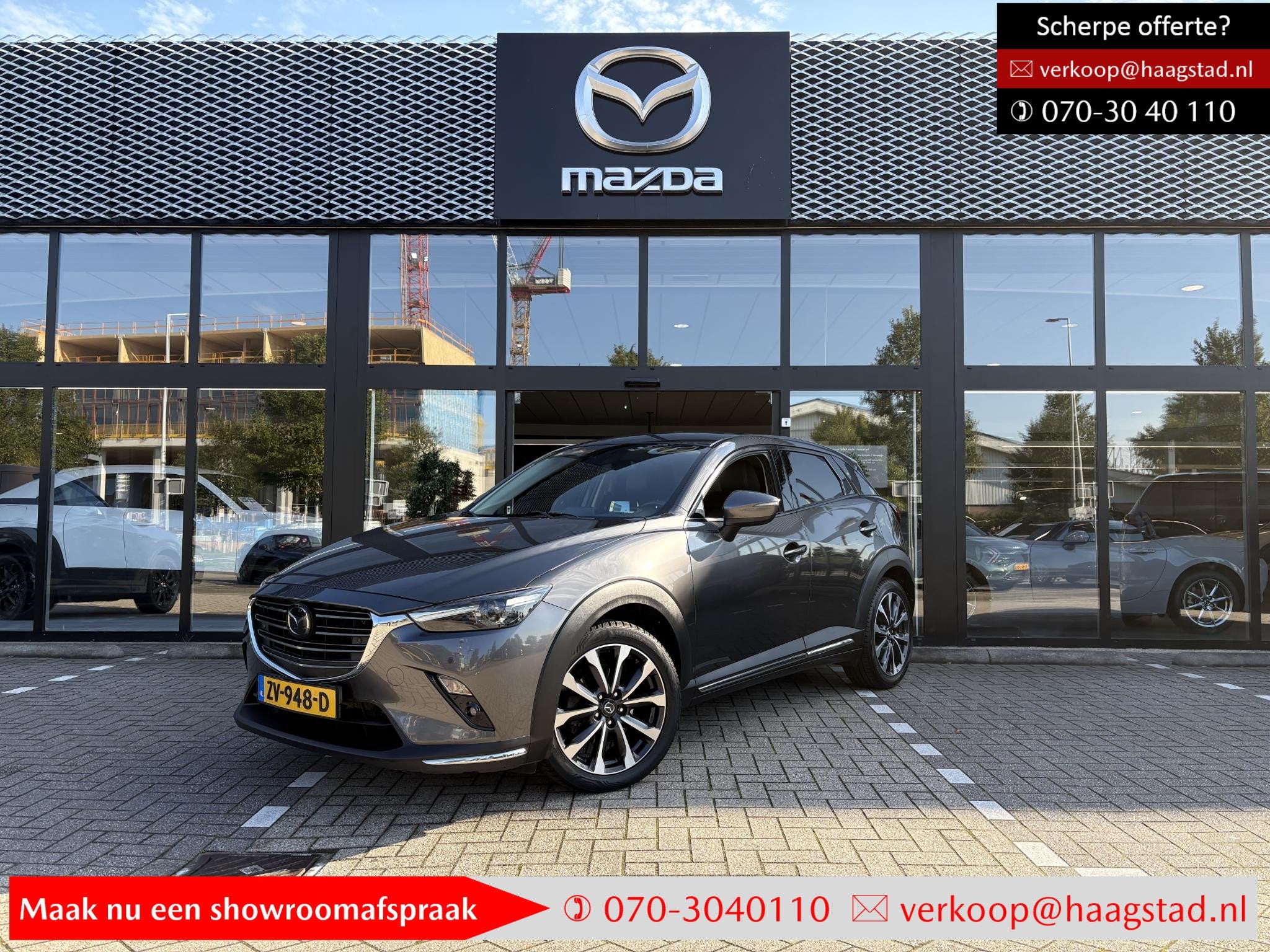 Mazda CX-3 2.0 SkyActiv-G 120 GT-M NL auto / Keyless / Navig
