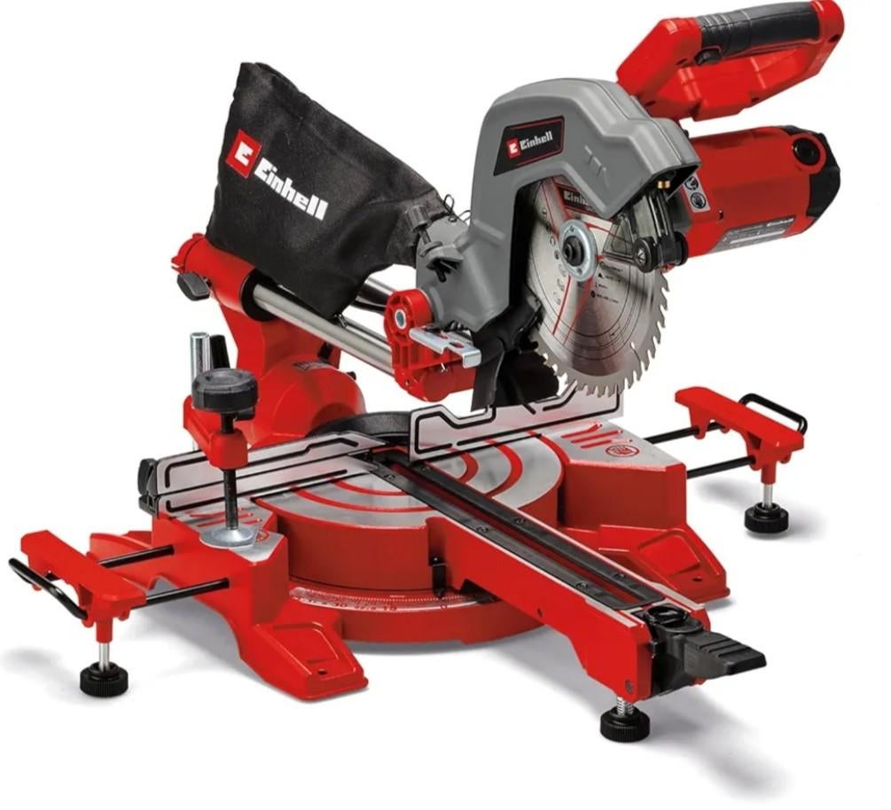 Einhell verstekzaag TC-SM216, Ophalen, 70 mm of meer, Einhell, Zo goed als nieuw