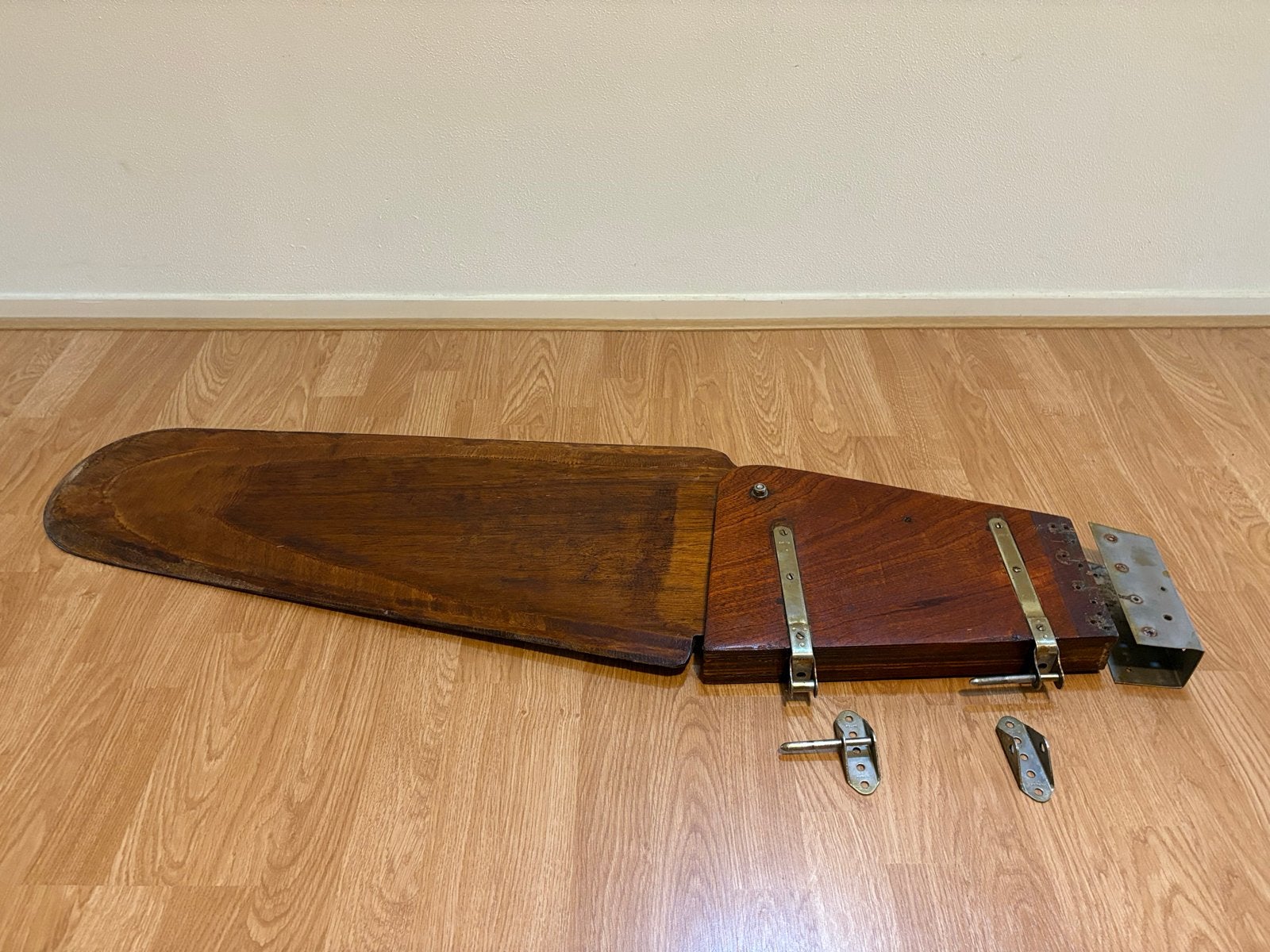 Houten roerblad met beslag voor Schakel zeilboot, Watersport en Boten, Ophalen, Gebruikt, Overige typen