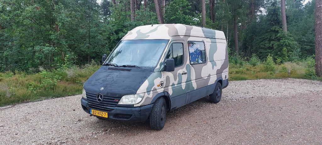 Mercedes Sprinter Camper 2002 | L2H2 | revisie + APK feb '27, Caravans en Kamperen, Campers, Particulier, tot en met 2, Buscamper of Camperbus
