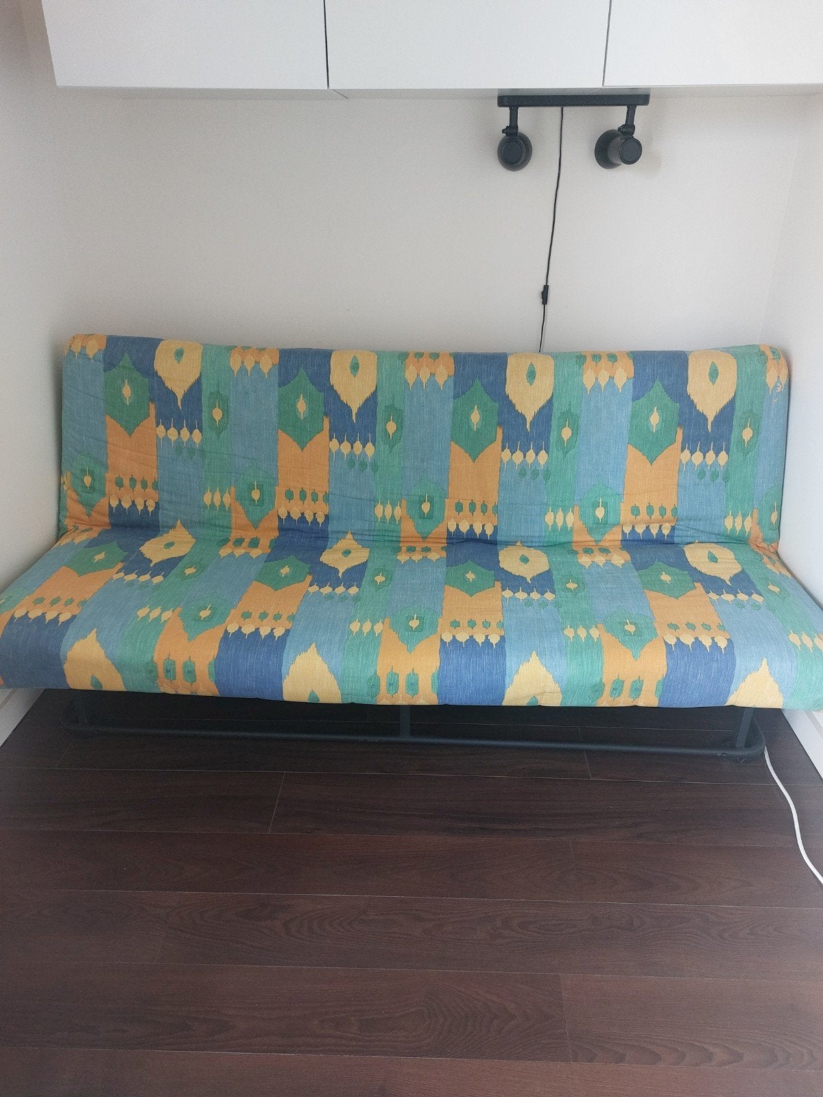 Slaapbank 195 lang, Ophalen, Gebruikt, Meerkleurig, Twijfelaar
