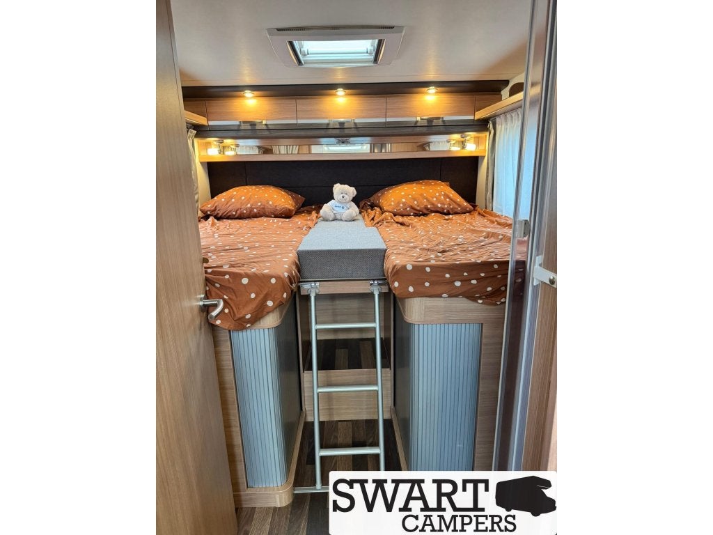 Knaus Sky TI 700 MEG Silver Selection 150 pk GRATIS STALLING, Caravans en Kamperen, Campers, Standaard zit, Ringverwarming, Fiat