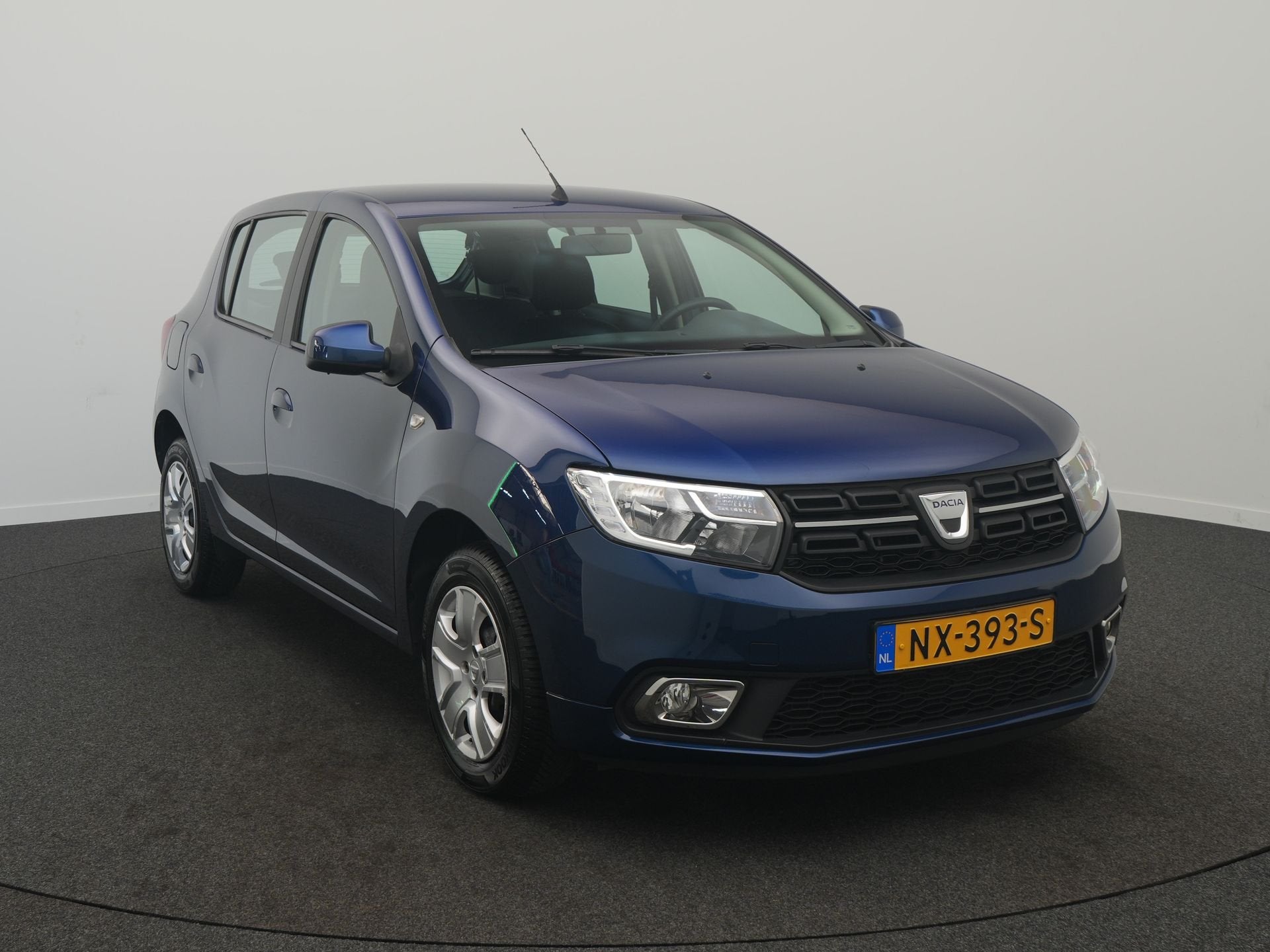 Dacia Sandero TCe 90 Easy-R Laureate - RIJKLAARPRIJS - Autom, Auto's, Euro 6, 525 kg, Blauw, Origineel Nederlands