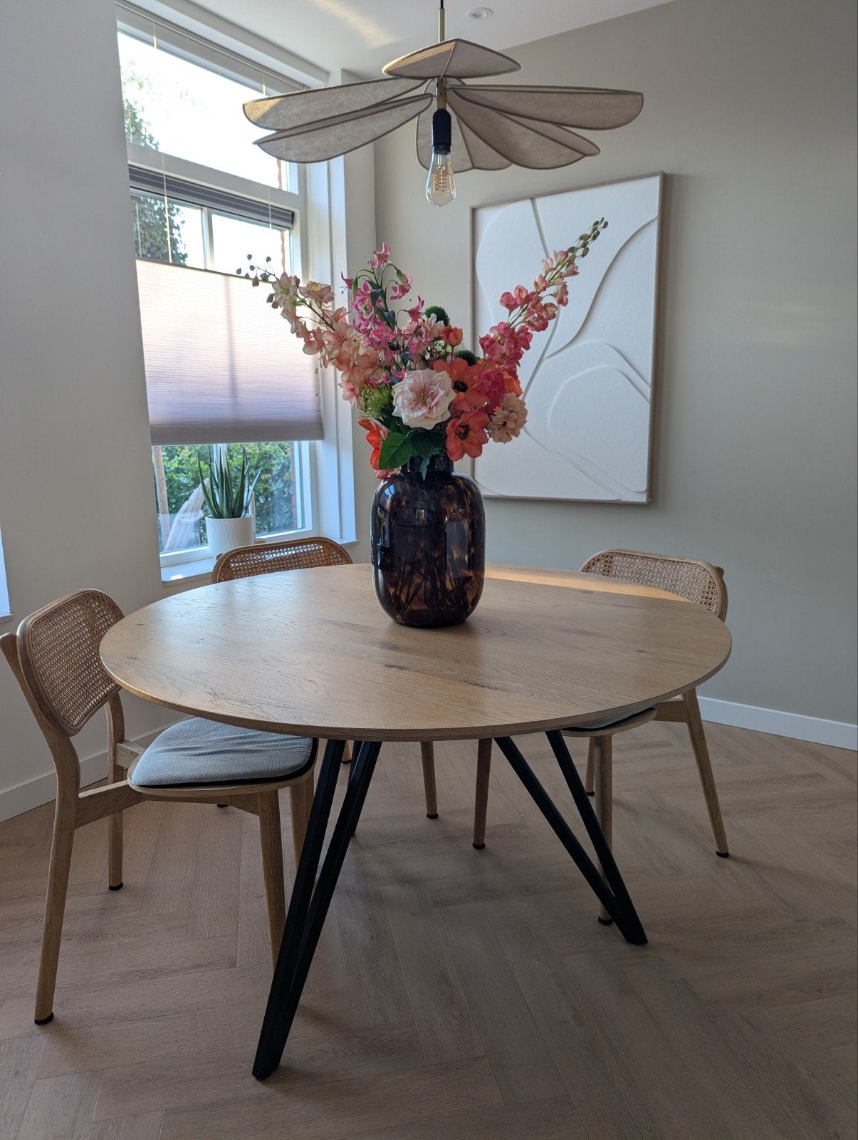 Ronde tafel Table du Sud 130cm rond Massief eikenhout, Ophalen