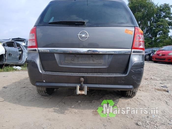 Achterbumper van een Opel Zafira, Gebruikt, -, -, Opel