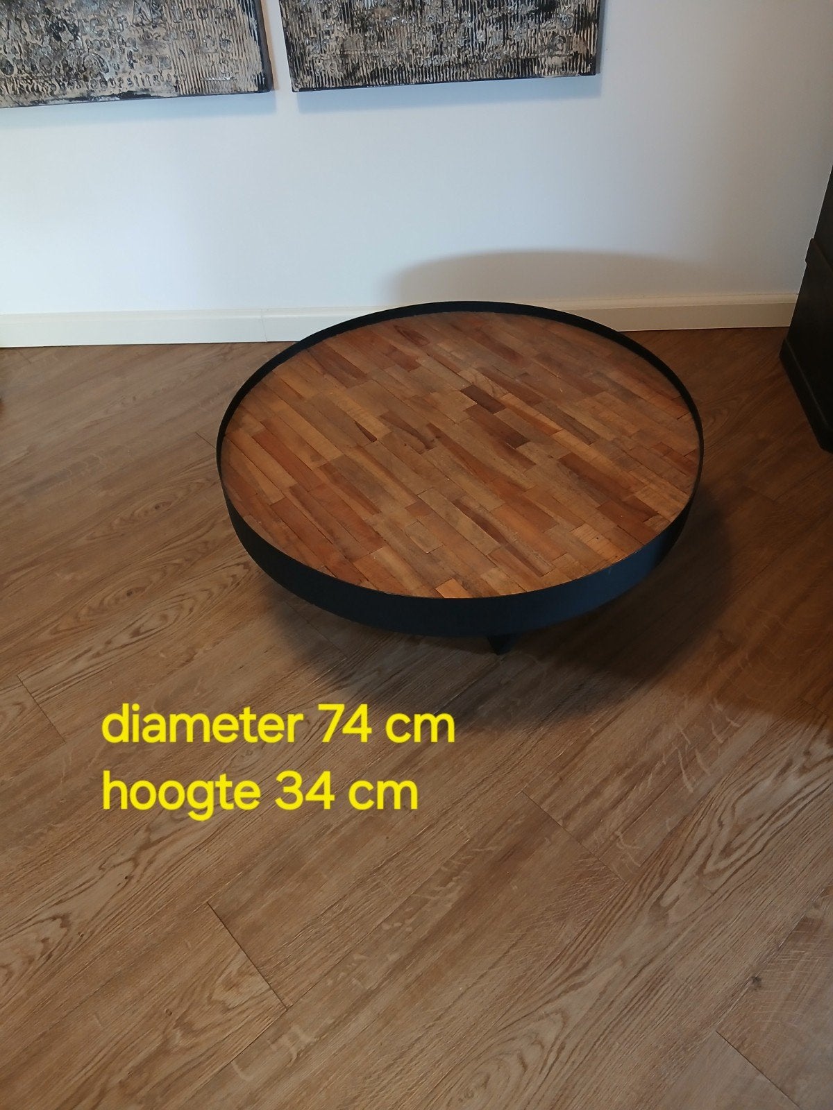 Stoer salontafeltje, Ophalen, Gebruikt