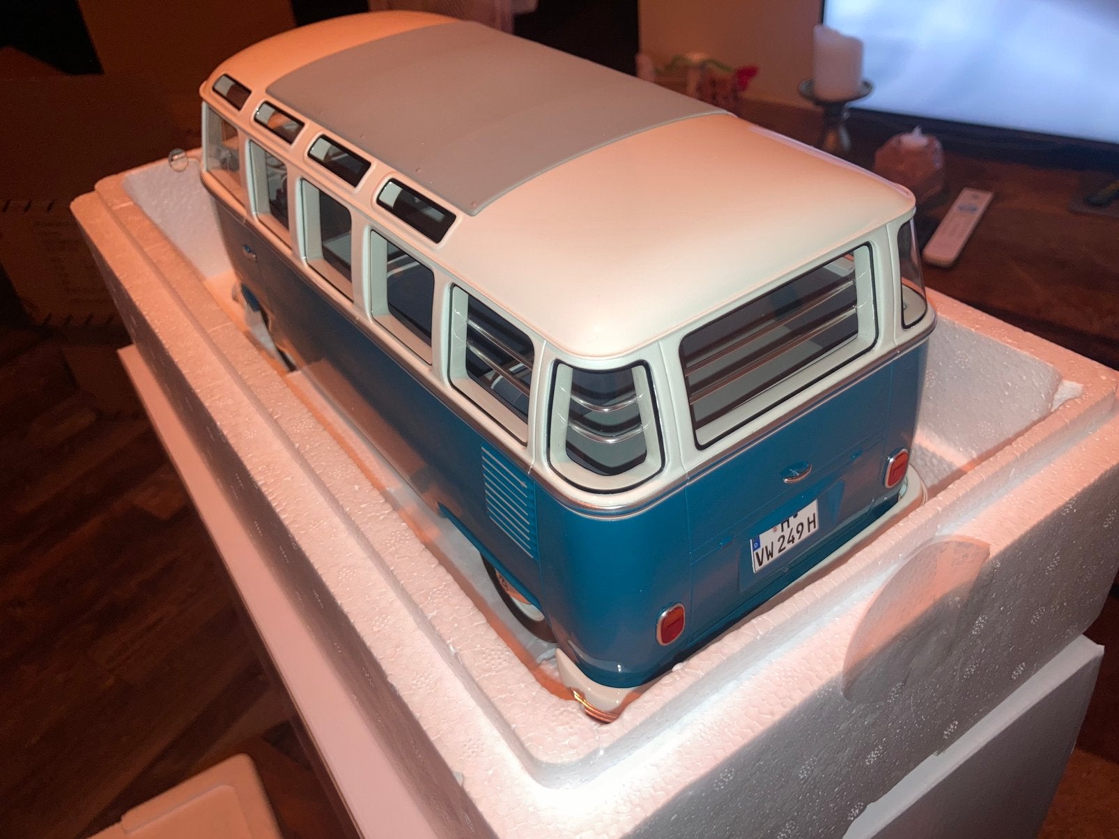 Vw Volkswagen t1 samba 1/12 G102 Ottomobile vavb new, Hobby en Vrije tijd, Ophalen of Verzenden, Nieuw, 1:9 t/m 1:12, Auto