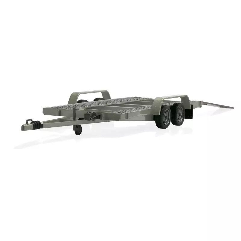 Ottomobile OT225D Vehicle transport trailer silver 1980 1:18, Ophalen of Verzenden, Nieuw, OttOMobile