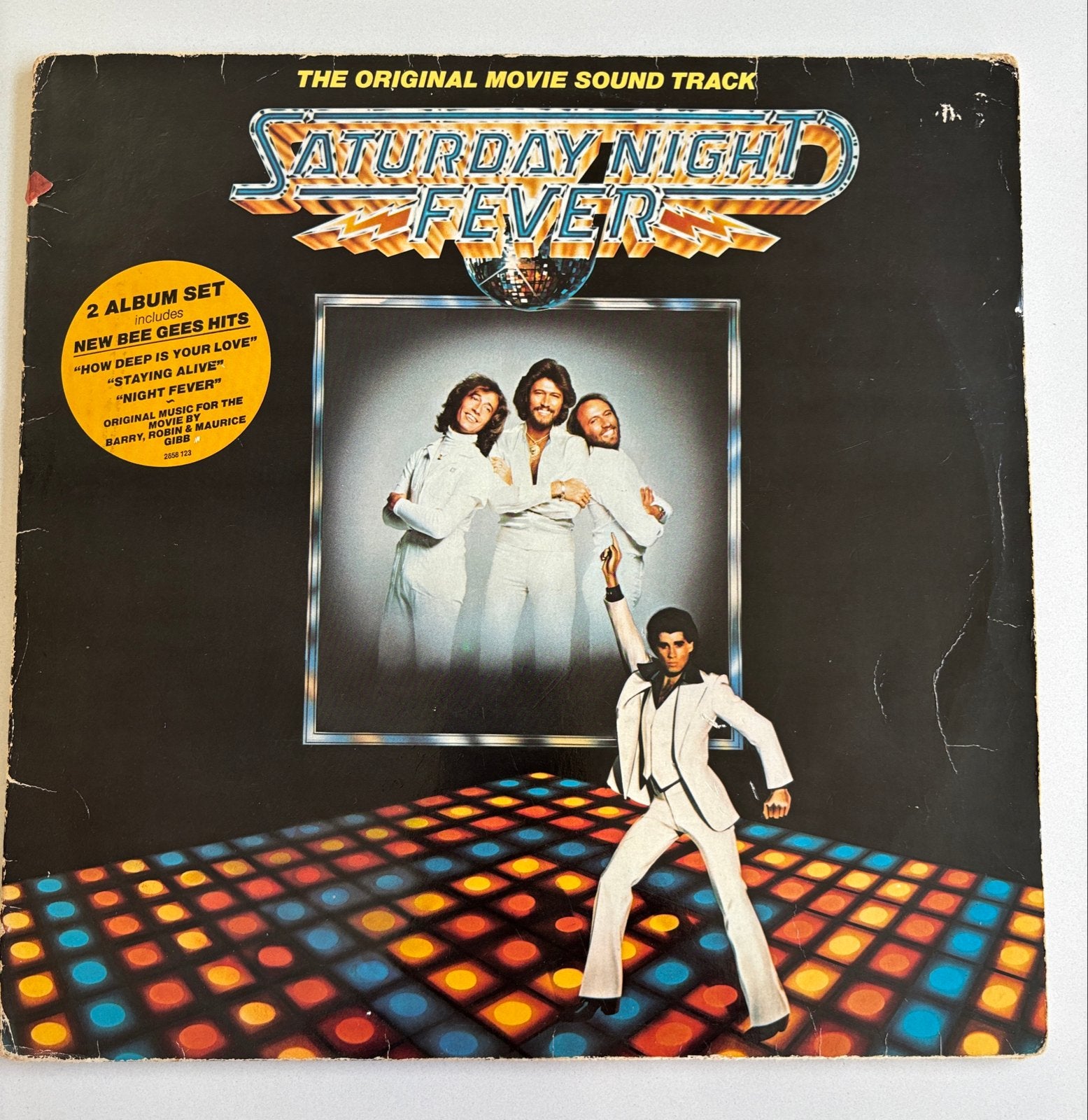 3 LP's: Saturday Night Fever, Prince Trust, Bangla Desh, LP, Gebruikt, Pop, Ophalen of Verzenden