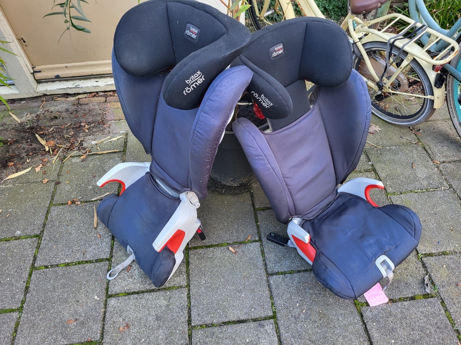 2x Britax Römer autostoel isofix, Ophalen, Romer, 15 t/m 36 kg, Zijbescherming