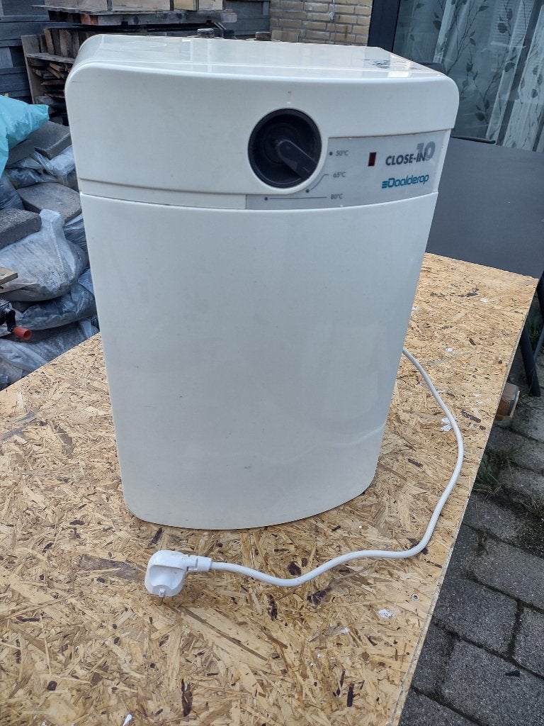 Daalderop Close-In 10 liter boiler t.e.a.b., Ophalen, Gebruikt, Aardgas, Boiler