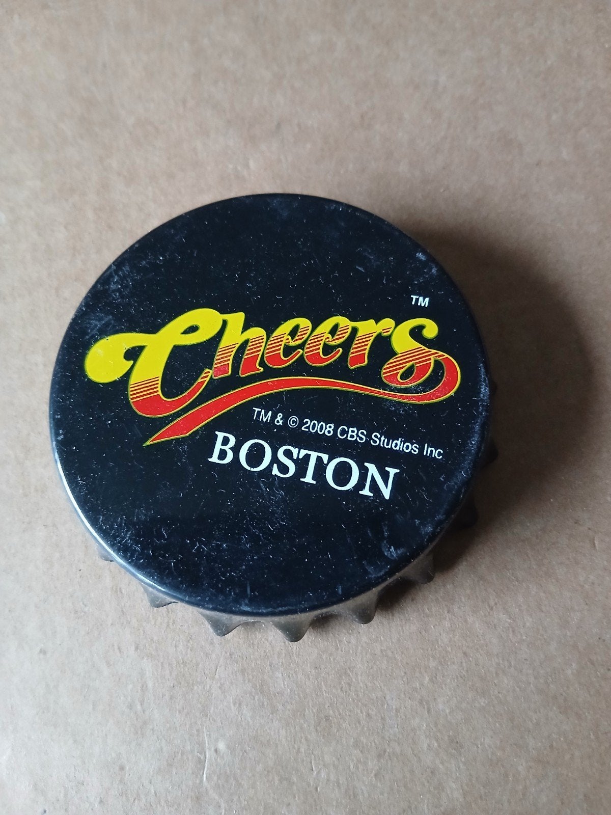 Cheers Boston Magneet Flesopener, Ophalen of Verzenden