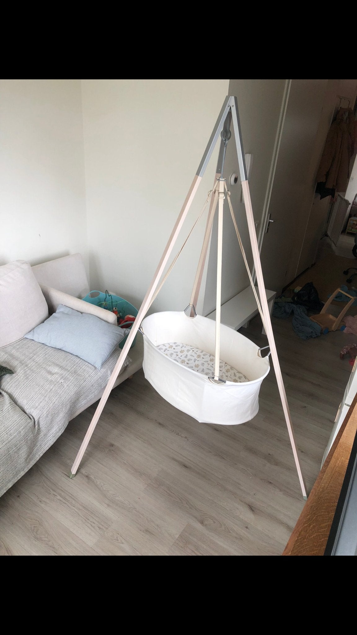 Leander Hangwieg - Zo goed als nieuw, Kinderen en Baby's, Babywiegjes en Ledikanten, Ophalen, Zo goed als nieuw, Wieg