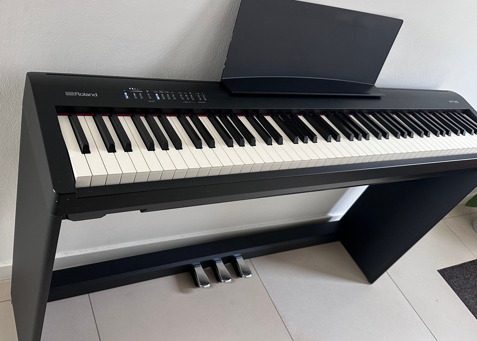 Digitale piano Roland FP30, Ophalen, Zwart, Digitaal, Zo goed als nieuw