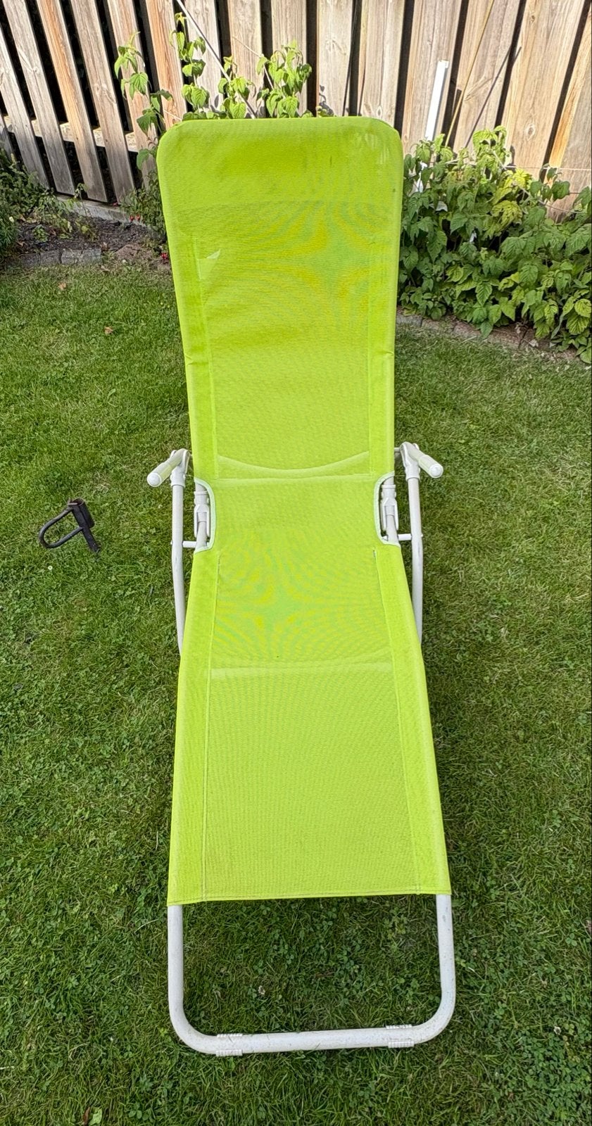 Verstelbare zit/ligstoel - Ideaal voor tuin of balkon, Tuin en Terras, Tuinstoelen, Ophalen, Gebruikt, Textileen, Verstelbaar