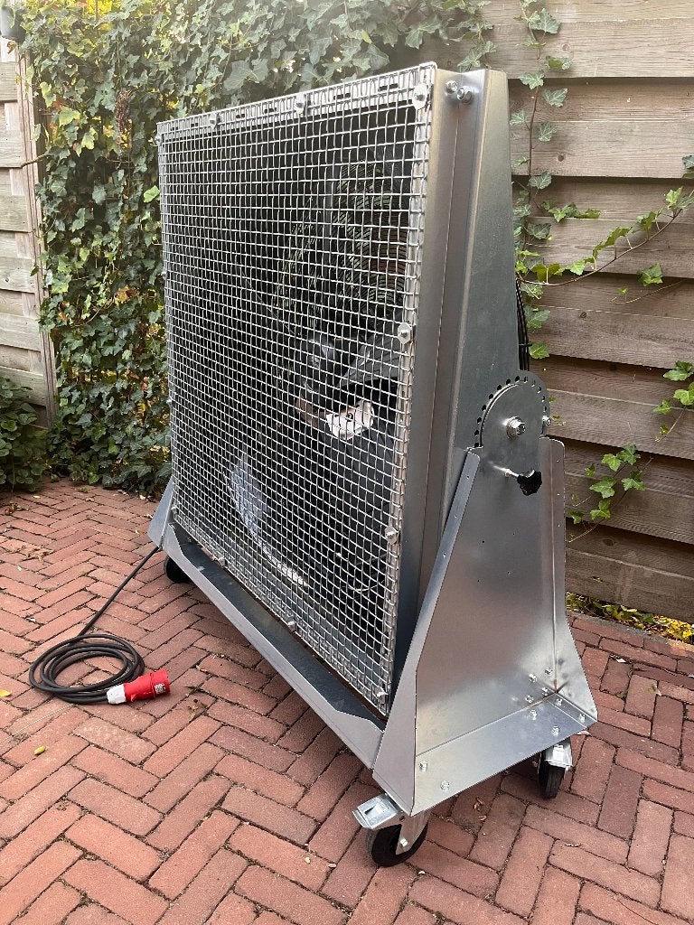 Nieuwe grote ventilator ebm-papst 910mm (31.000m3/h)