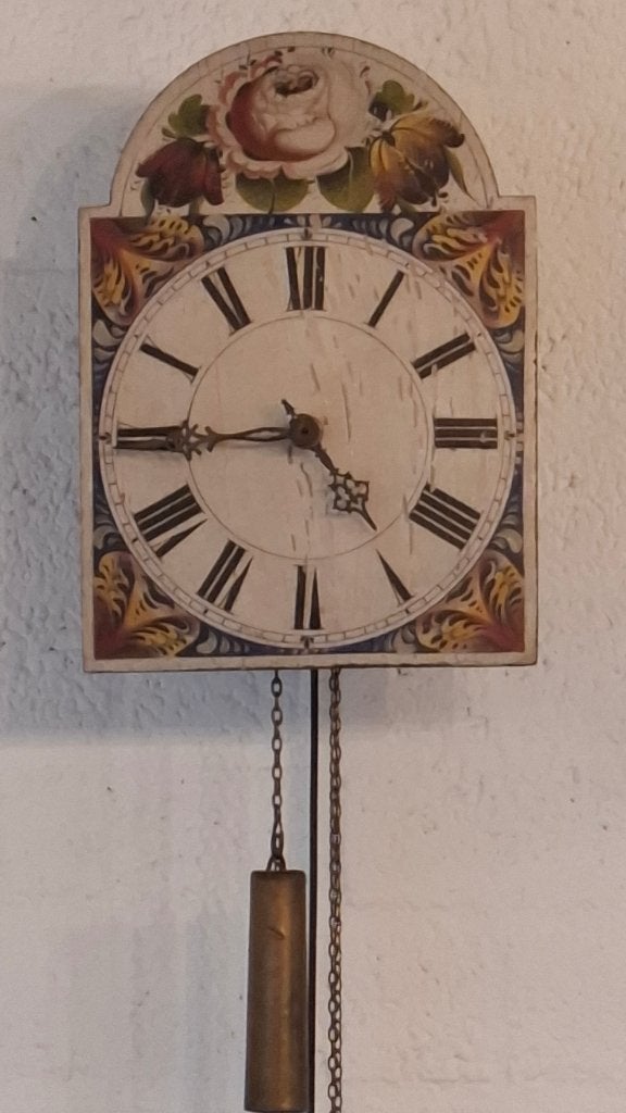 Antieke rozenklok (Laternenuhr), Antiek en Kunst, Antiek | Klokken, Ophalen