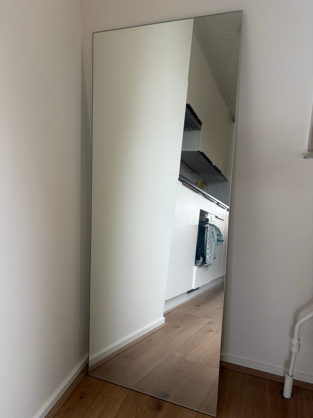 IKEA Spiegel 48x120cm, Ophalen, Minder dan 50 cm, 100 tot 150 cm, Zo goed als nieuw
