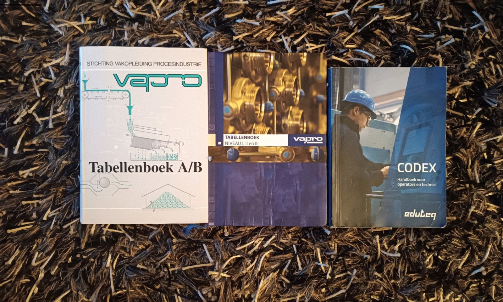 Vapro Tabellenboeken A/B en Niveau I, II, III + Codex, Ophalen of Verzenden, Gelezen, Werktuigbouwkunde