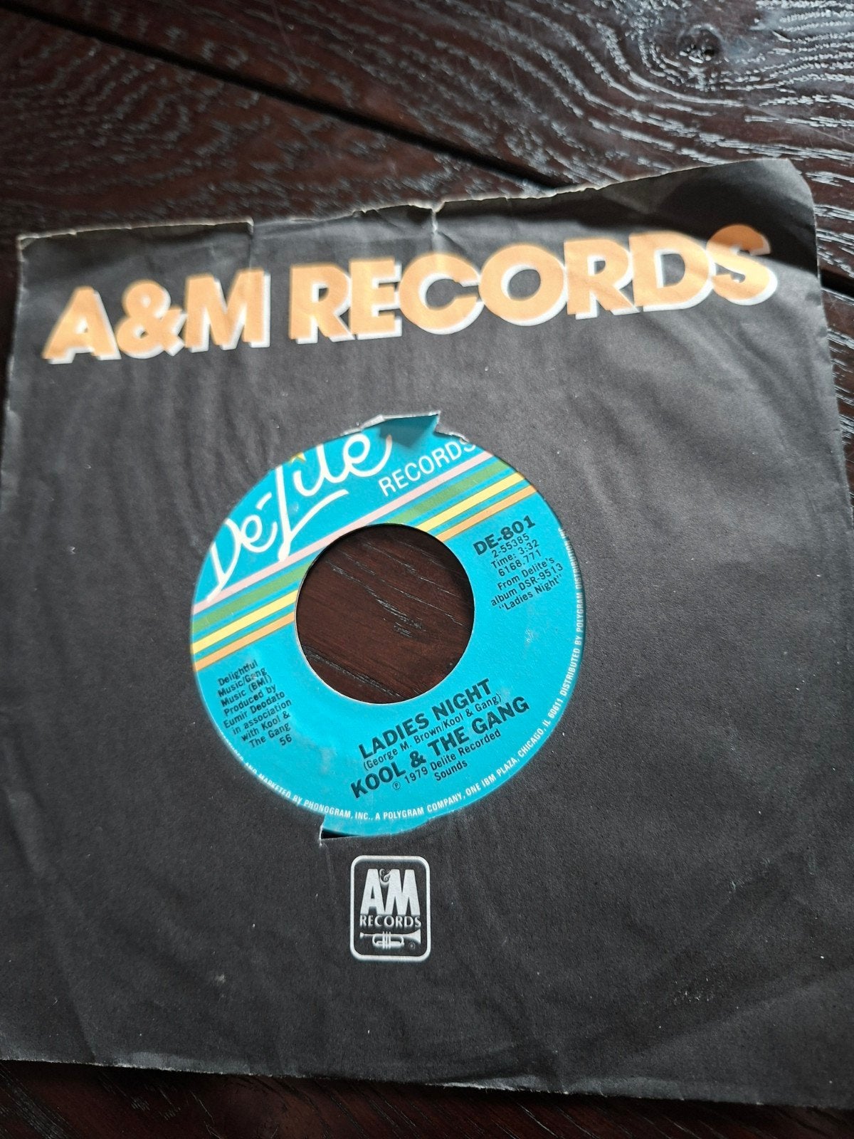 vinyl single Kool &the gang 1.50 bij 10 1 euro per.st, Ophalen of Verzenden, Gebruikt, Pop