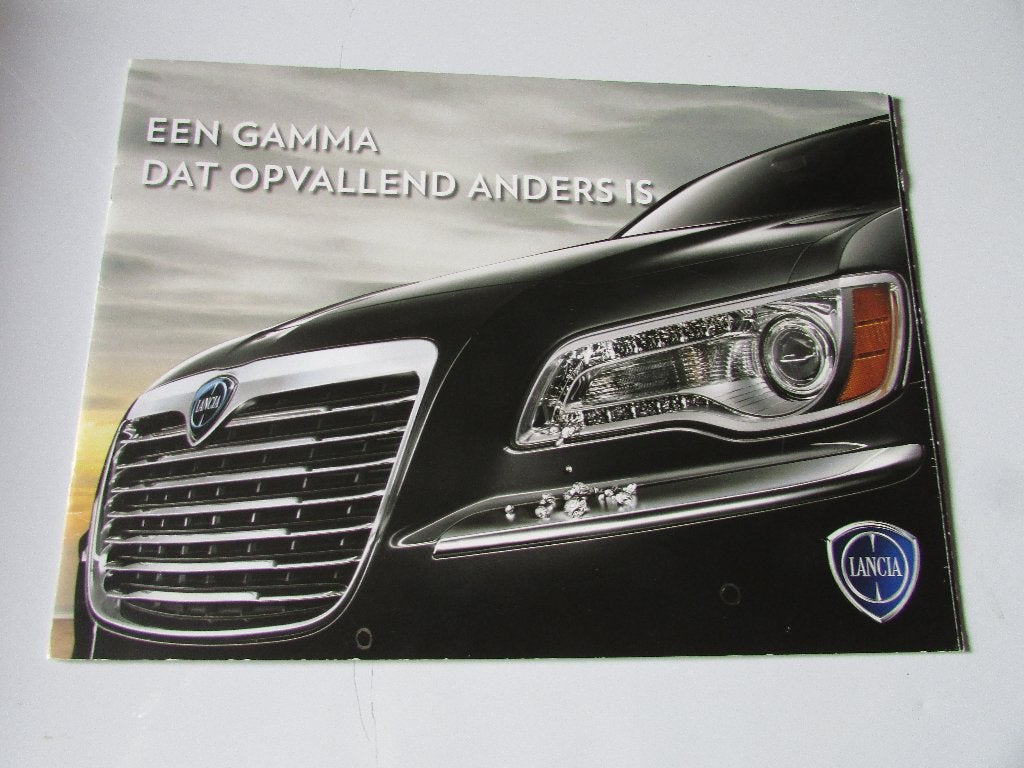 LANCIA GAMMA, BROCHURE, Ophalen of Verzenden, Zo goed als nieuw, Overige merken, Lancia