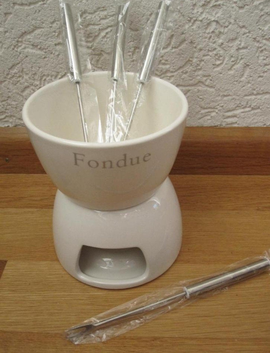 fonduesetje nieuw!, Witgoed en Apparatuur, Ophalen of Verzenden, Nieuw, Fondueset