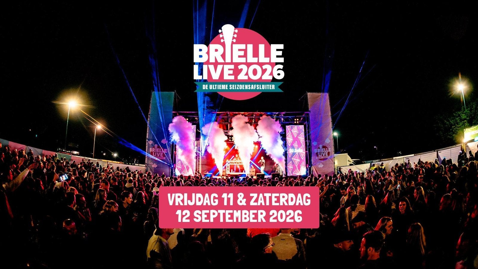 Brielle Live 2026 - Tickets - ZATERDAG 12 september, Tickets en Kaartjes, Twee personen
