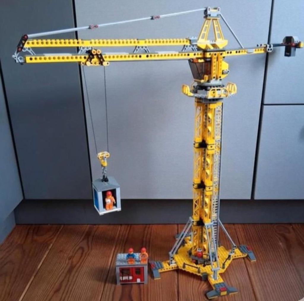 Lego city Mobiele Hijskraan XXL 7905 complete set zie info, Ophalen of Verzenden, Zo goed als nieuw