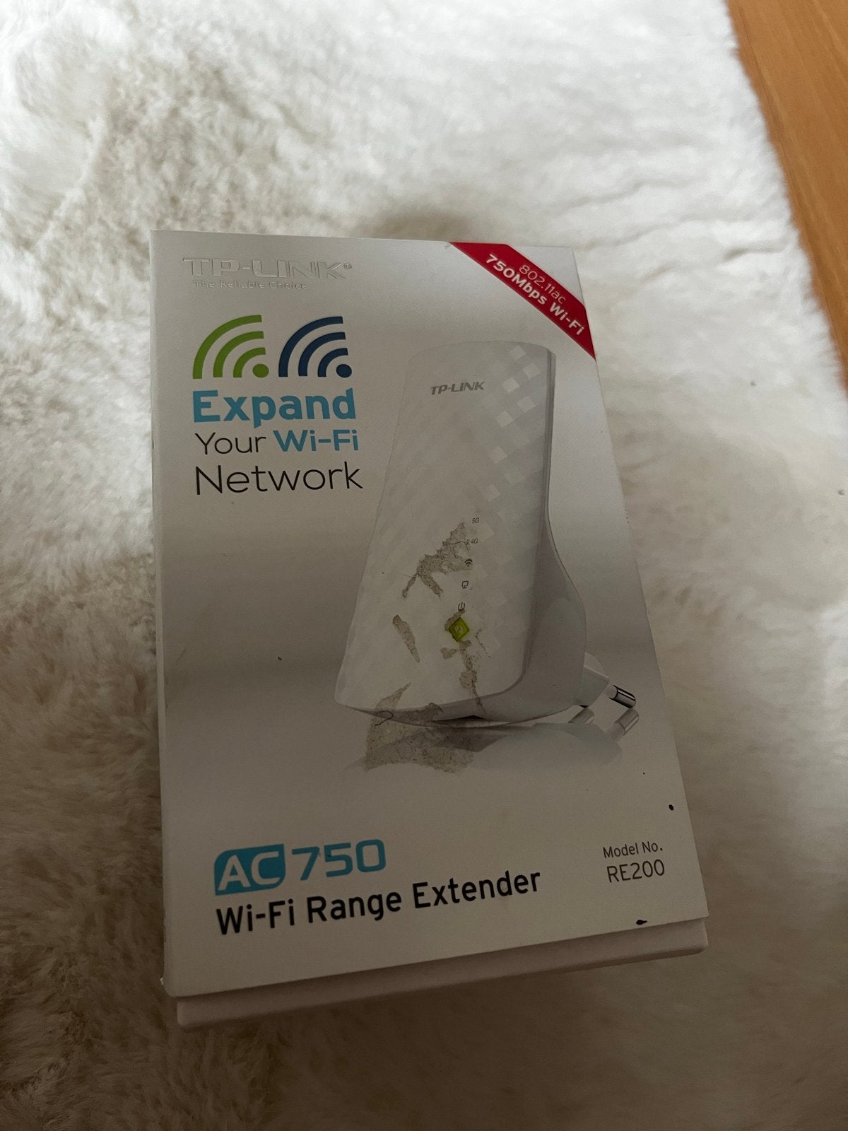 TP-Link AC750 Wi-Fi Range Extender RE200, Computers en Software, WiFi-versterkers, Ophalen of Verzenden, Zo goed als nieuw