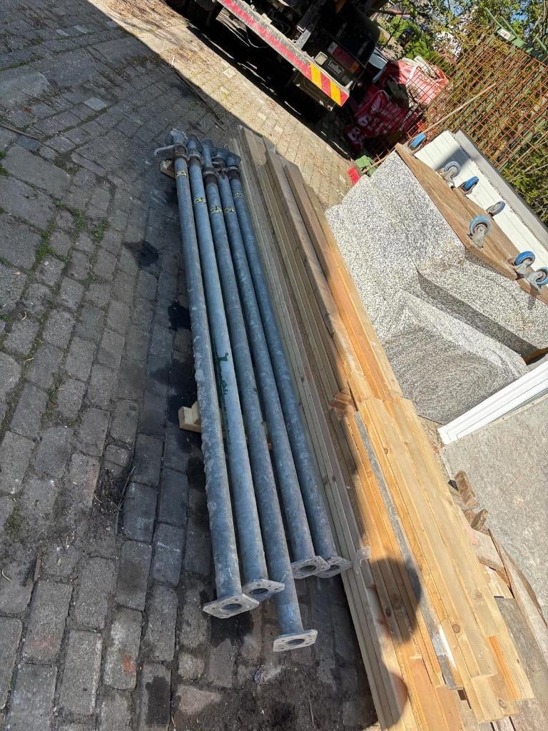bouwstempels, Doe-het-zelf en Verbouw, Steigers, Ophalen, Gebruikt, Overige typen, 5 meter of hoger