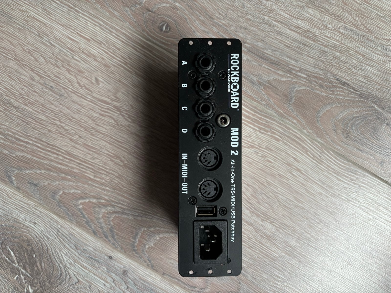 RockBoard MOD 2 All-in-One TRS/MIDI/USB Patchbay, Ophalen of Verzenden, Zo goed als nieuw