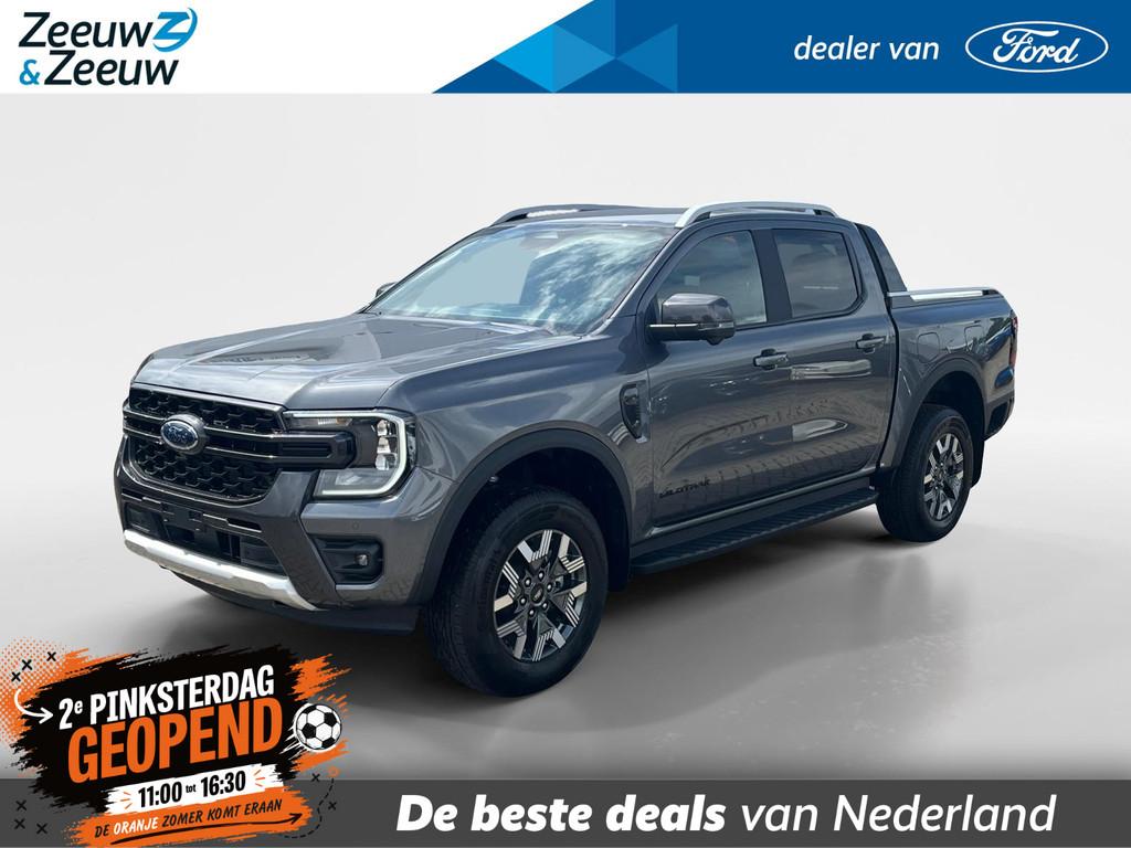 Ford Ranger Wildtrak 2.3 PHEV 279pk 10-traps automaat | 5 pe, Auto's, Automaat, 12 maanden, 281 pk, Euro 6